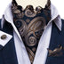 British Style Luxury Men Vintage Paisley Formal Cravat Tie 