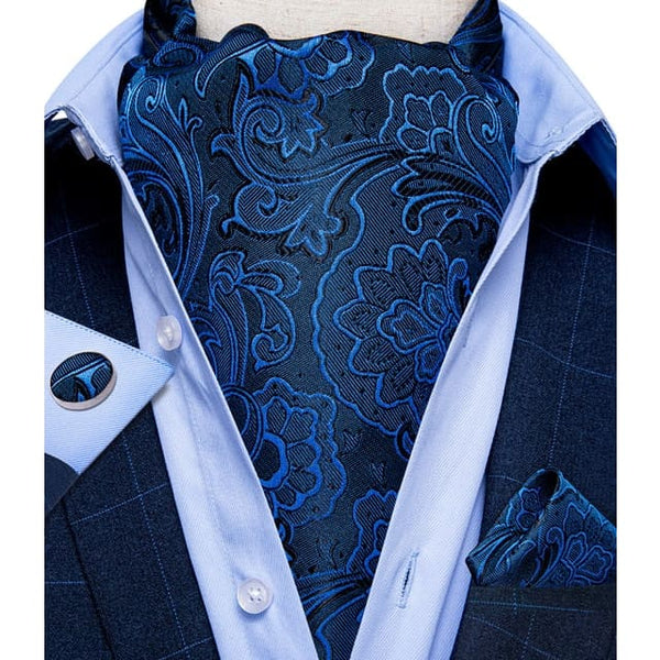British Style Luxury Men Vintage Paisley Formal Cravat Tie 