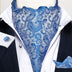 British Style Luxury Men Vintage Paisley Formal Cravat Tie 