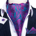 British Style Luxury Men Vintage Paisley Formal Cravat Tie 