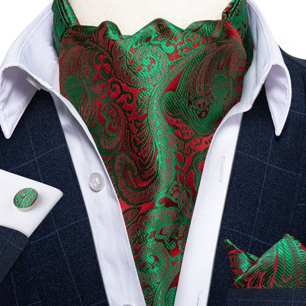 British Style Luxury Men Vintage Paisley Formal Cravat Tie 