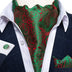 British Style Luxury Men Vintage Paisley Formal Cravat Tie 