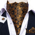 British Style Luxury Men Vintage Paisley Formal Cravat Tie 