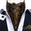 British Style Luxury Men Vintage Paisley Formal Cravat Tie 