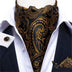 British Style Luxury Men Vintage Paisley Formal Cravat Tie 