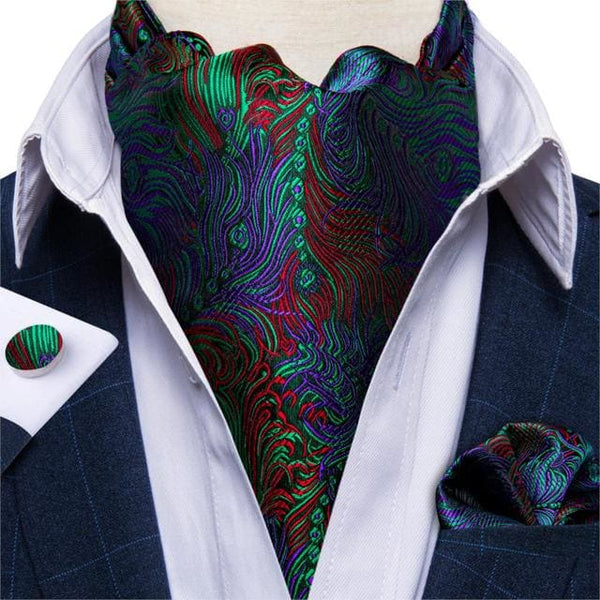 British Style Luxury Men Vintage Paisley Formal Cravat Tie 
