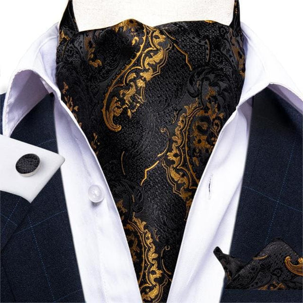 British Style Luxury Men Vintage Paisley Formal Cravat Tie 