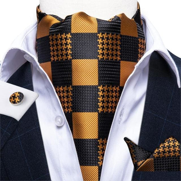 British Style Luxury Men Vintage Paisley Formal Cravat Tie 