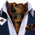 British Style Luxury Men Vintage Paisley Formal Cravat Tie 