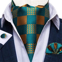 British Style Luxury Men Vintage Paisley Formal Cravat Tie 