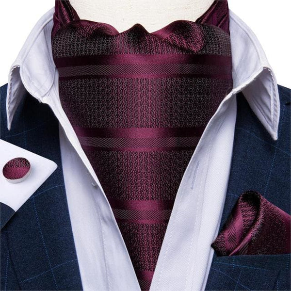 British Style Luxury Men Vintage Paisley Formal Cravat Tie 