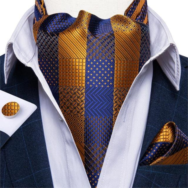 British Style Luxury Men Vintage Paisley Formal Cravat Tie 