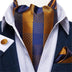 British Style Luxury Men Vintage Paisley Formal Cravat Tie 