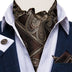 British Style Luxury Men Vintage Paisley Formal Cravat Tie 