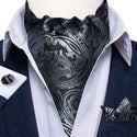 British Style Luxury Men Vintage Paisley Formal Cravat Tie 