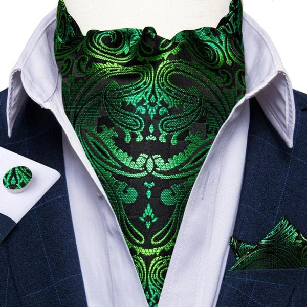 British Style Luxury Men Vintage Paisley Formal Cravat Tie 