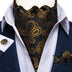 British Style Luxury Men Vintage Paisley Formal Cravat Tie 
