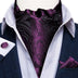 British Style Luxury Men Vintage Paisley Formal Cravat Tie 