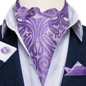 British Style Luxury Men Vintage Paisley Formal Cravat Tie 