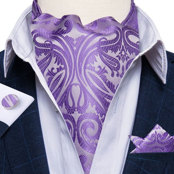 British Style Luxury Men Vintage Paisley Formal Cravat Tie 
