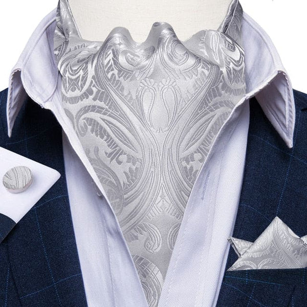 British Style Luxury Men Vintage Paisley Formal Cravat Tie 