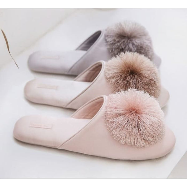 Women's Winter Home Flat Plush Slippers, 2023 New Thick Soled Cute Slippers  | SHEIN UK