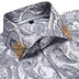 Long Sleeve Formal Button Men Business Dress Shirt -