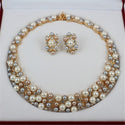 Pearl Dubai Beads Gold Color Party Jewelry - Jewelry On sale