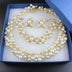 Pearl Dubai Beads Gold Color Party Jewelry - 6well Package 
